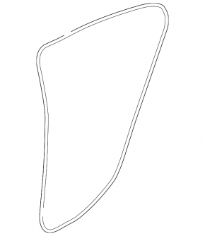Door seal rear left BMW 3 G20 19-