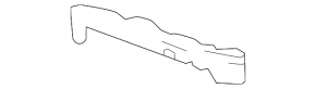 Right upper rear bumper mount for Toyota Land Cruiser 24-26