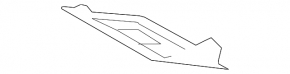 Front right fender liner for Toyota Land Cruiser 2008-2021