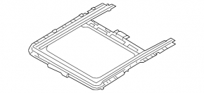 Hatch mechanism frame BMW 3 G20 19-