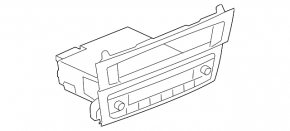 Radio tape recorder BMW X3 F25 11-17