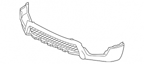 Honda CRV 17-19 Front Bumper Lip