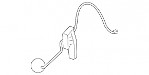 Fuel level sensor right Audi Q7 4L 10-15