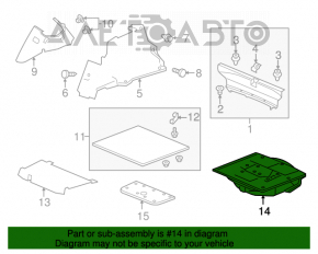 Foam for Acura TLX 15- tool