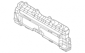 Bracket for radiator deflector blinds Kia Niro 23- HEV, PHEV upper