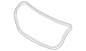 Hyundai Elantra AD 17-20 Trunk Lid Seal