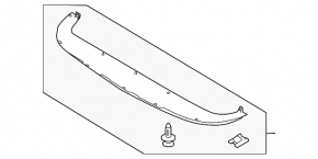Ford Flex Front Bumper Lip 09-19