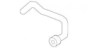 Cooling system hose Audi A4 B8 09-16 2.0T