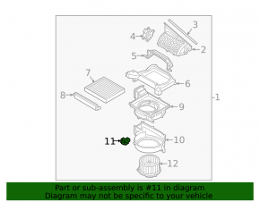 Heater resistor Kia Niro 23- HEV, PHEV