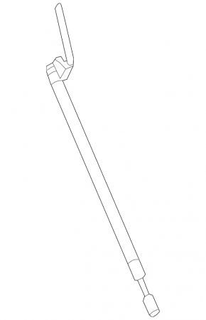 Left tailgate shock absorber Mercedes W166 ML/GLE 12-19