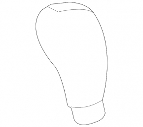 Gear knob Mazda CX-7 06-09