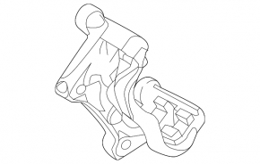 Rear left caliper bracket for Mazda 6 14-15