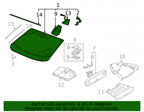 Windshield Volkswagen ID.4 21-23 for rain sensor and heated camera