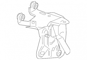 ABS bracket ABS VW Passat 20-22 lower