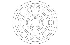 Spare tire full size Toyota Sequoia 08-16