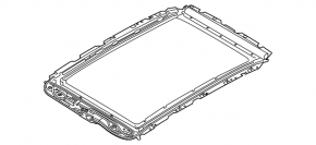 Panorama mechanism frame BMW X5 G05 19-23