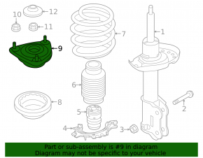 Front shock absorber support right Kia Niro 23-