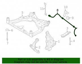 Nissan Pathfinder 13-20 Front Stabilizer Bar 26mm