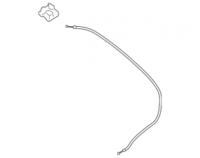 Subaru XV Crosstrek 13-17 Hood Release Cable