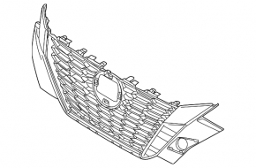 Radiator grill grill Nissan Sentra 20-