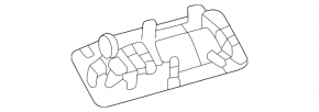 Lexus GX 24-26 inner trunk handle