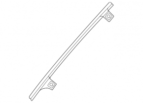 Rubber seal for trunk door right Kia Niro 23-