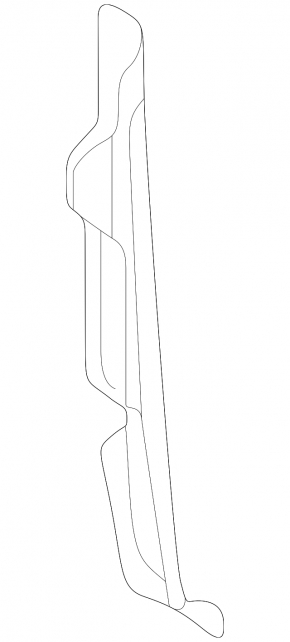 Wing seal door-wing left Hyundai Elantra UD 11-16