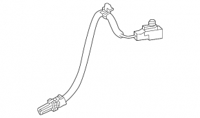 Wiring for rear view camera Lexus NX 22-26 f sport