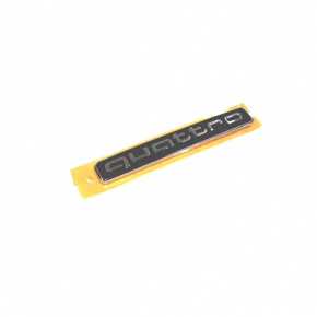 Emblem badge rear "quattro" Audi Q5 80A 18-24 chrome