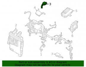 WIRELESS COMMUNICATION CONTROL MODULE Hyundai Tucson 22-24
