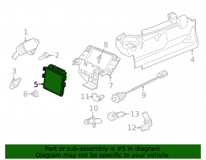 Block ECU engine computer Jaguar F-Pace X761 17-19 AJ126, AJ133