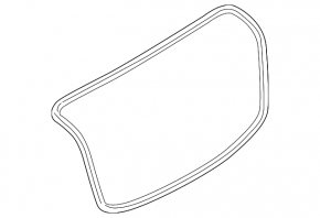 Ford Fiesta 14-19 4d Trunk Lid Seal
