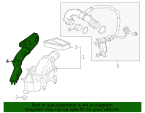 Infiniti QX30 17-19 Air Intake