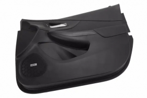 Door trim card front right Chevrolet Volt 16- black leather