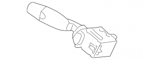 Left steering column switch for Honda CRZ 11-16