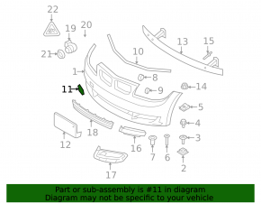 BMW 1 E82 08-11 Front Bumper Tow Hook Cap