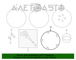 Wheel cap R15 Hyundai Elantra AD 17-20