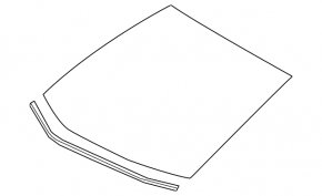 Windshield Toyota Prius 50 Prime 17-19 without projection