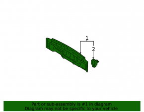 Toyota Highlander 04-07 rear panel