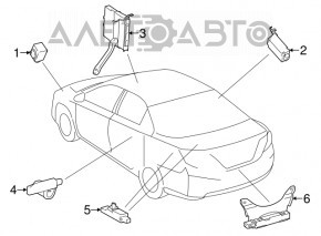 COMPUTER ASSY, SMART KEY Toyota Avalon 13-15