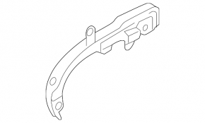 Left turn signal mirror for Audi A5 10-16