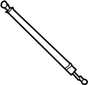 Shock absorber trunk door left Infiniti FX35 FX45 03-08