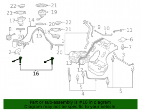 Fuel level sensor Porsche Panamera 10-16