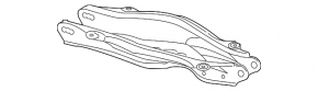 Lower control arm under the spring, rear left Mercedes C-class W205 300/350e 15-21 under pneumatic