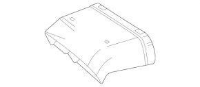 Right air intake for Mercedes X247 GLB 20-26 M260