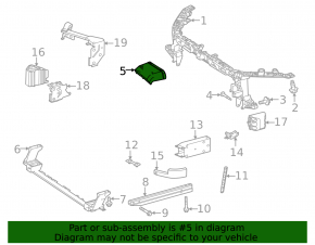 Right air intake for Mercedes H247 GLA 20-26 M260