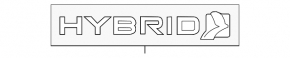 Emblem inscription HYBRID front left Ford C-max MK2 13-18