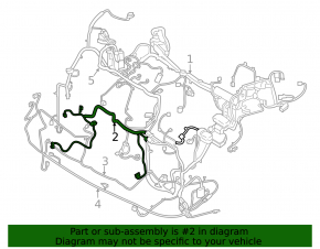Ford Edge Radiator Shroud Diffuser Wiring 19-24