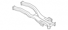 Ford Mustang Mach-E 21-24 Center Console Heater Duct to Rear Row