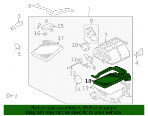Mitsubishi Galant 04-12 heater radiator